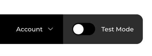 Picture of "production mode" toggle